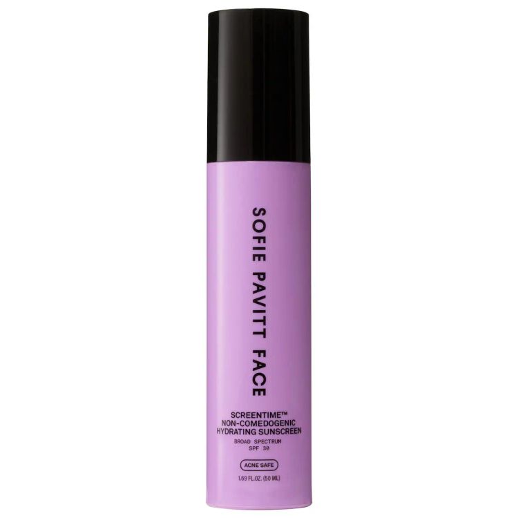 Sofie Pavitt Face Screentime Non-Comedogenic Hydrating Sunscreen SPF 30
