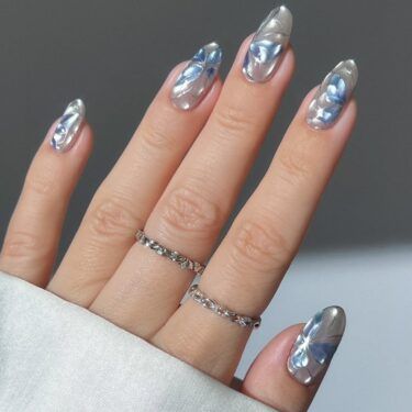 Glass nails design