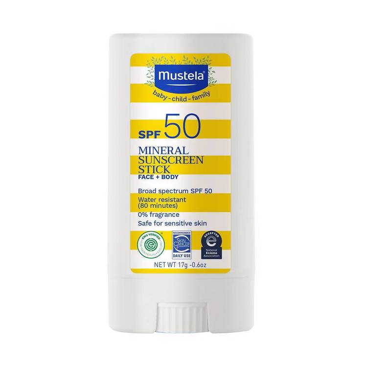 Mustela Mineral Baby Sunscreen Stick SPF 50