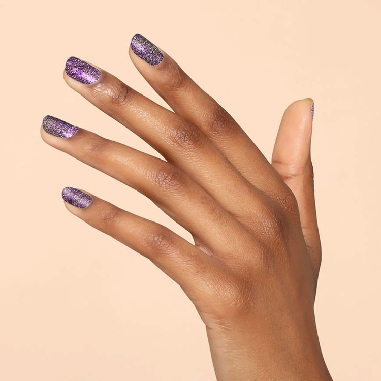 glitter nails