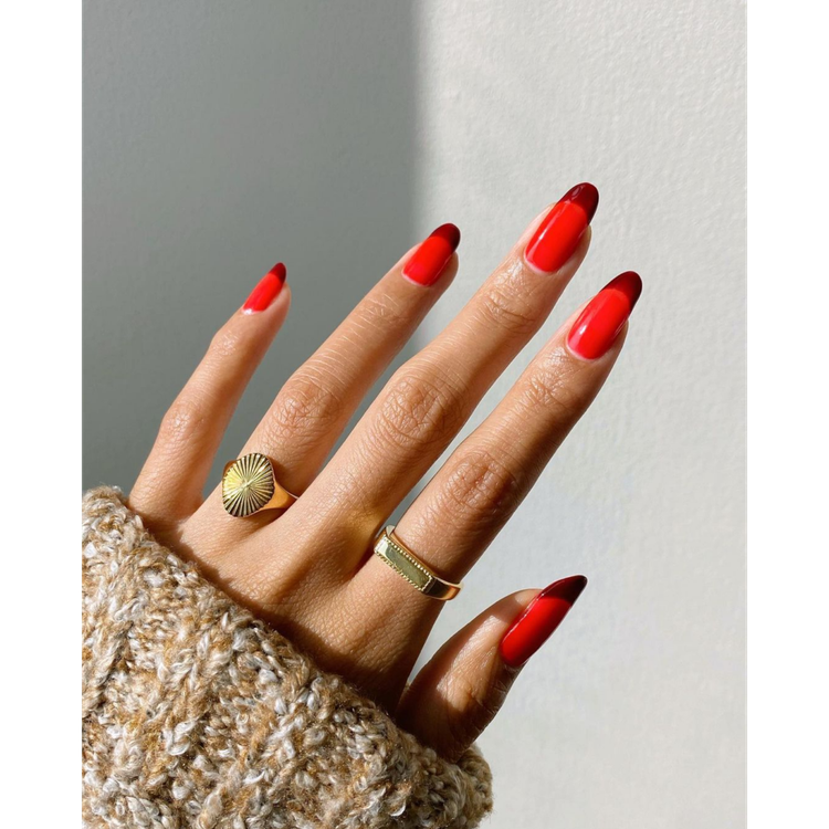 Tangerine and cranberry