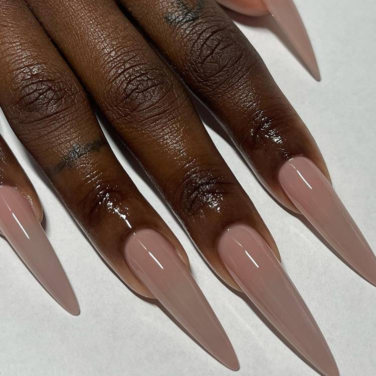 extra long stiletto nails