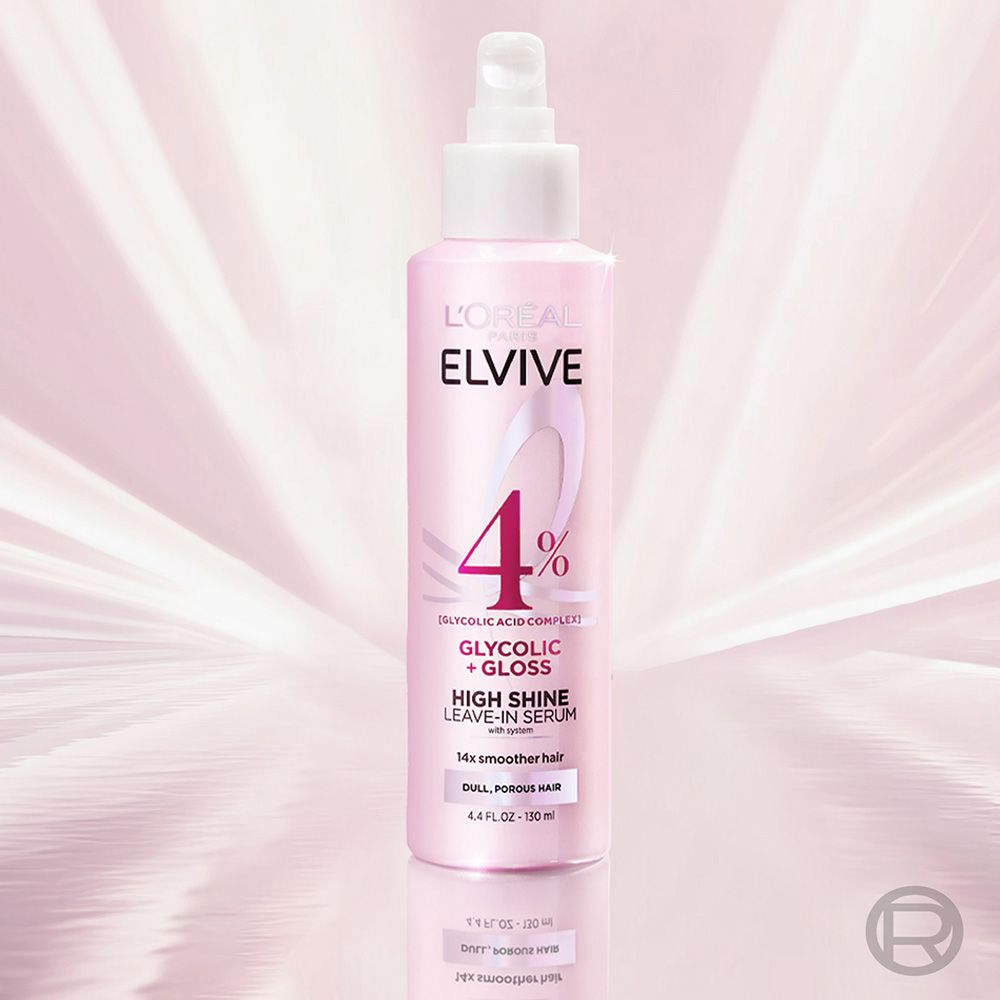 L'Oréal Paris Elvive Glycolic + Gloss High Shine Leave-In Serum ($8)