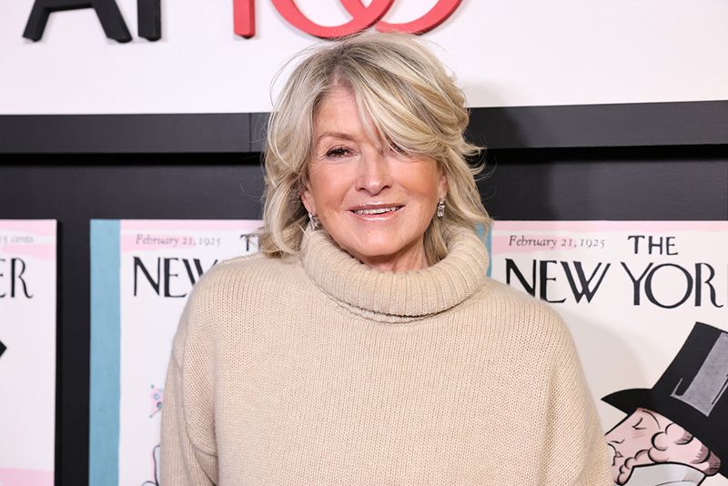 NEW YORK, NEW YORK - DECEMBER 04: Martha Stewart attends Netflix's "The New Yorker At 100" New York Screening at The Paris Theatre on December 04, 2025 in New York City.