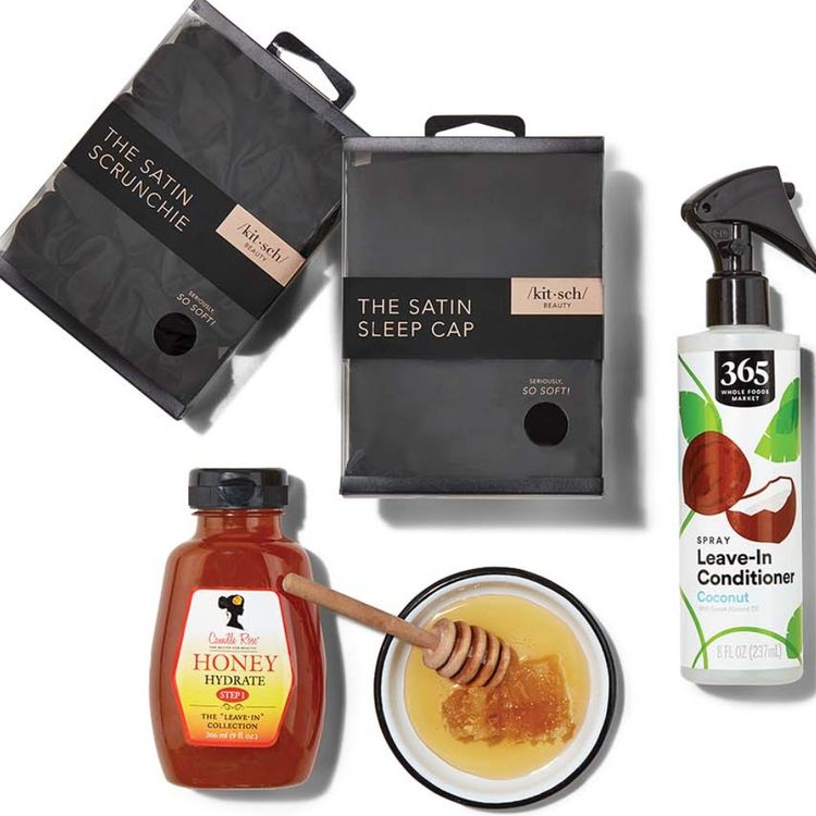 Overnight hair accessories and treatments