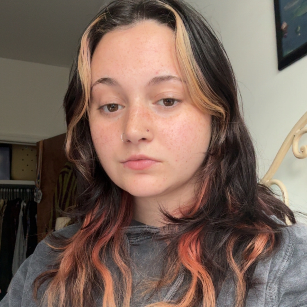 Before (Air dried hair)