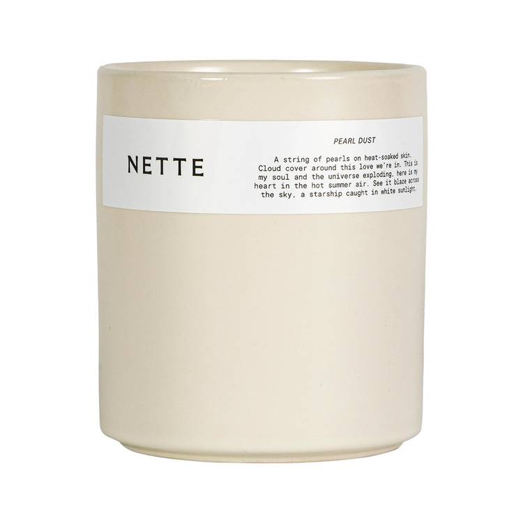 NETTE Pearl Dust Candle ($82)