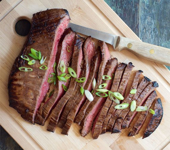 Tender Asian-Marinated Flank Steak