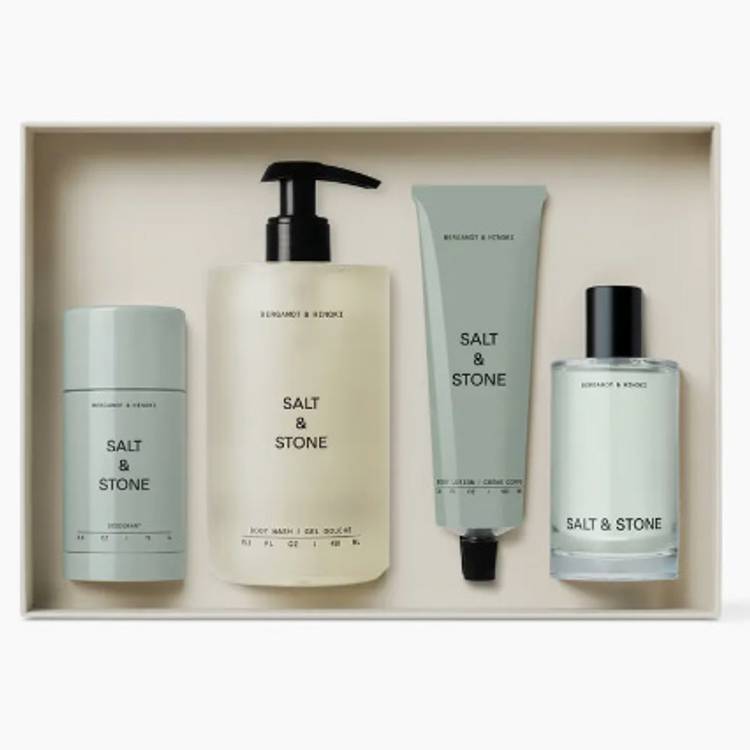 Salt & Stone Bergamot & Hinoki Full-Size Body Care Set ($85)