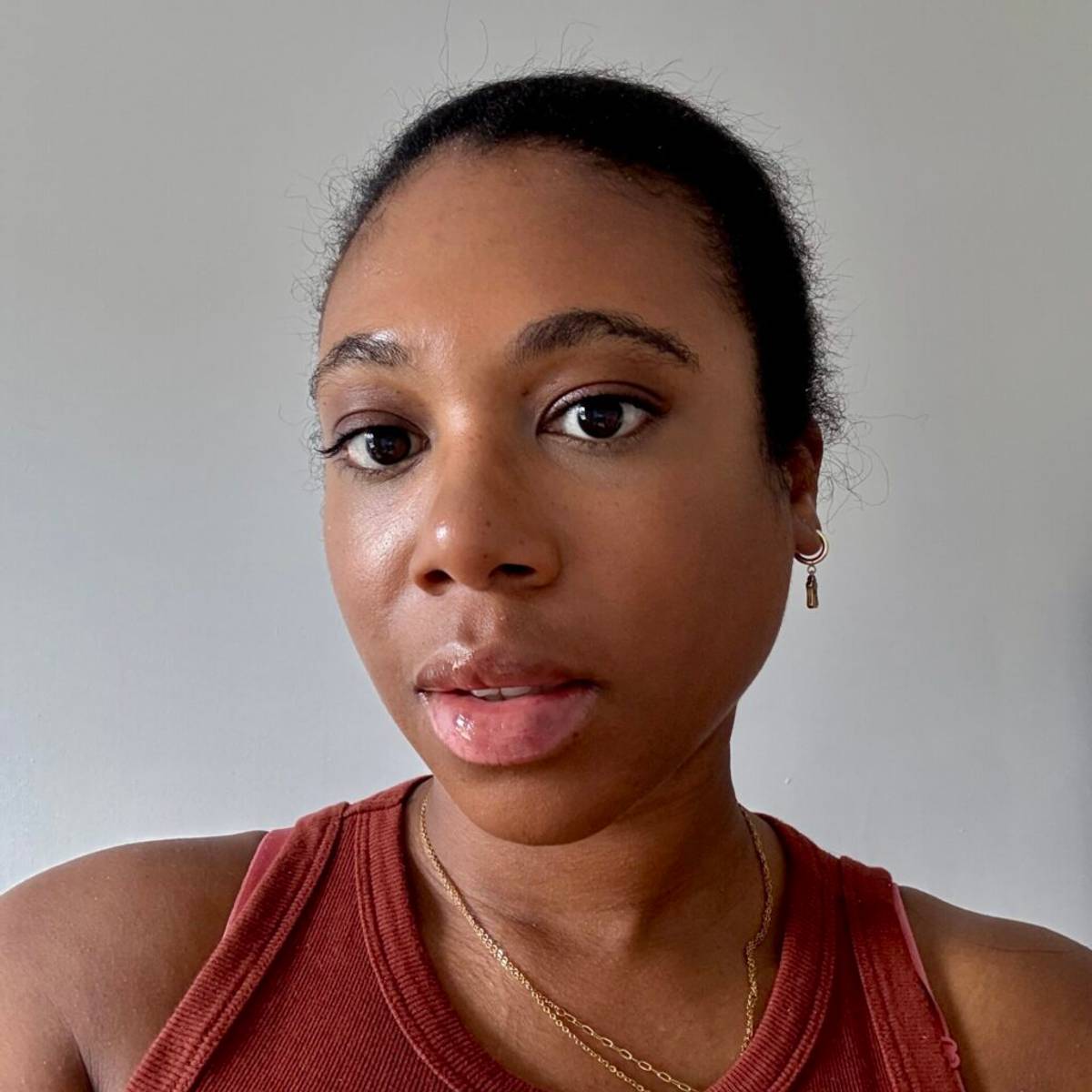 My skin with Clinique Even Better Clinical Vitamin Makeup Broad Spectrum SPF 45 Foundation in shade Medium Deep, Warm 3