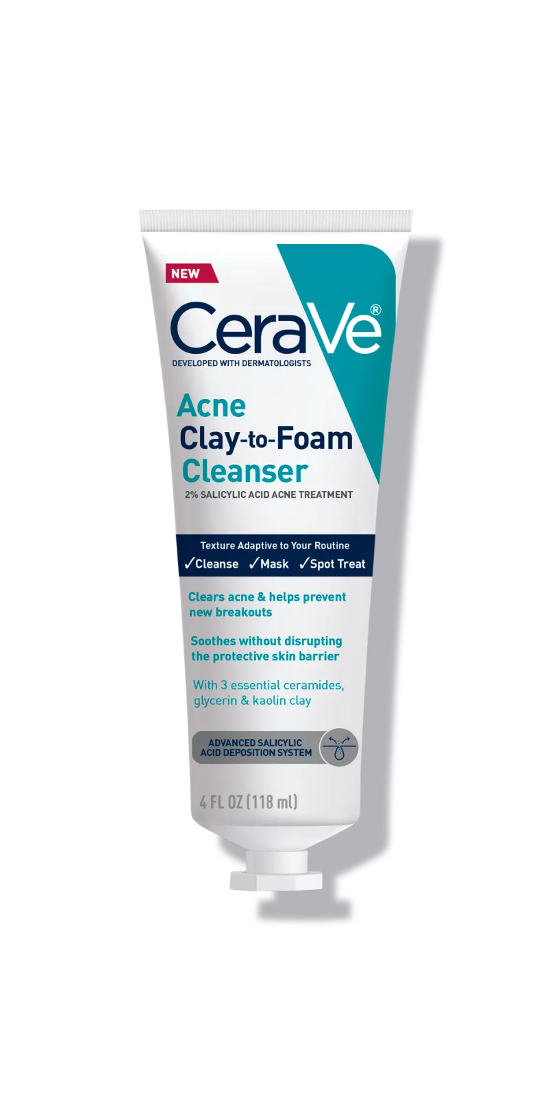 CeraVe Acne Clay To Foam Cleanser