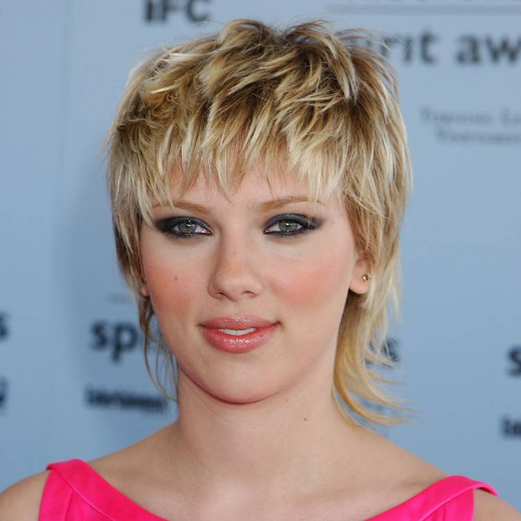 wolf cut scarlett johanssen