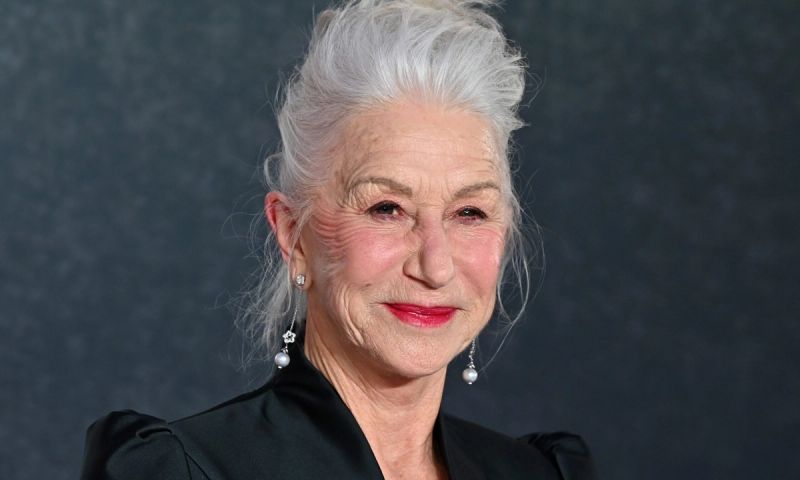 Dame Helen Mirren attends the Global Premiere of "MobLand" at Odeon Luxe Leicester Square on March 27, 2025 in London, England.