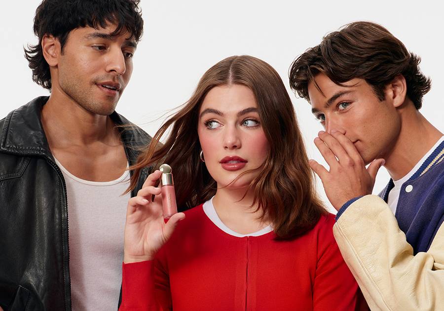 Ella Bright for Rare Beauty campaign