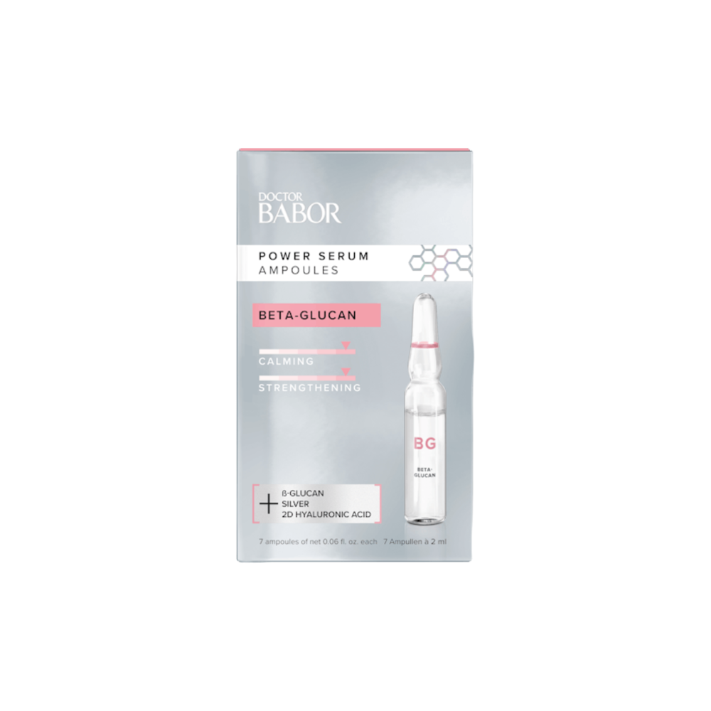 BABOR Power Serum Ampoules: Vitamin C / Beta Glucan, Glow Bi-Phase Ampoules, Instant Soothing Ampoule Serum Concentrate, Rejuvenation Ampoule Serum Concentrate ($60 per series)
