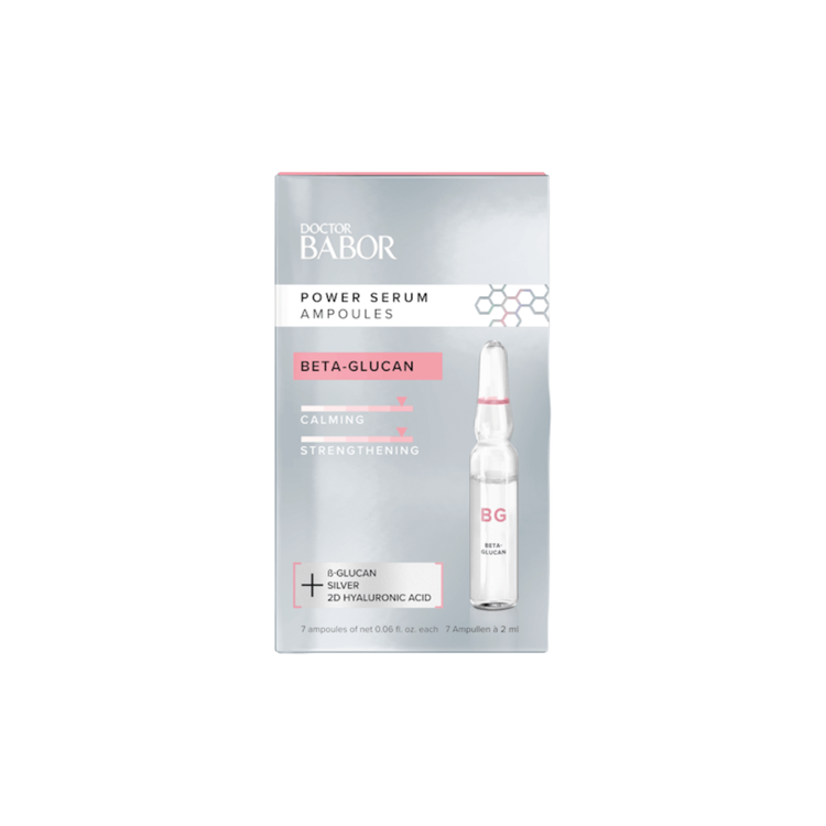BABOR Power Serum Ampoules: Vitamin C / Beta Glucan, Glow Bi-Phase Ampoules, Instant Soothing Ampoule Serum Concentrate, Rejuvenation Ampoule Serum Concentrate ($60 per series)