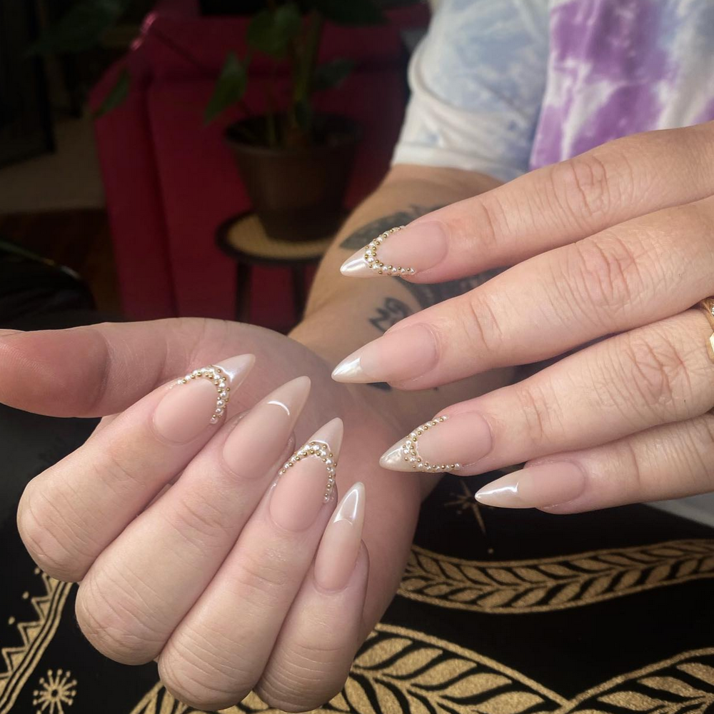 Pearl French Tips