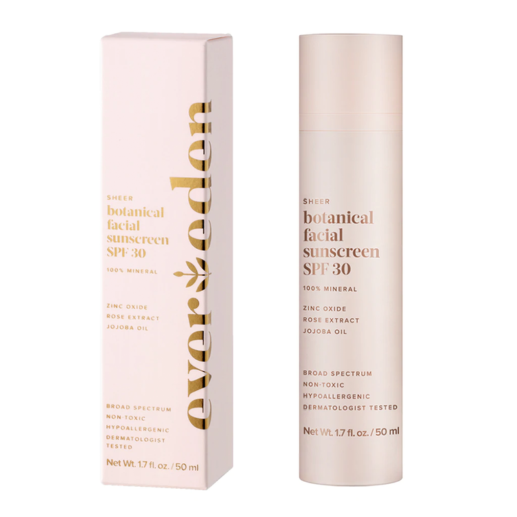 Evereden Sheer Botanical Facial Sunscreen SPF 30