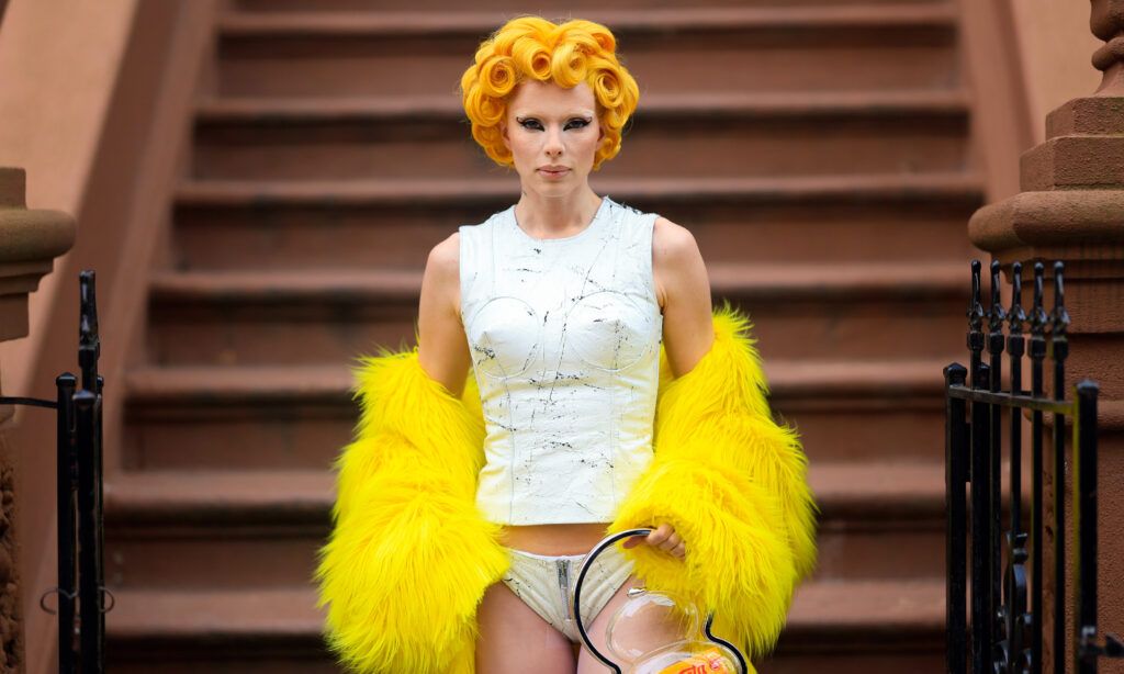 Julia Fox Velveeta Hair