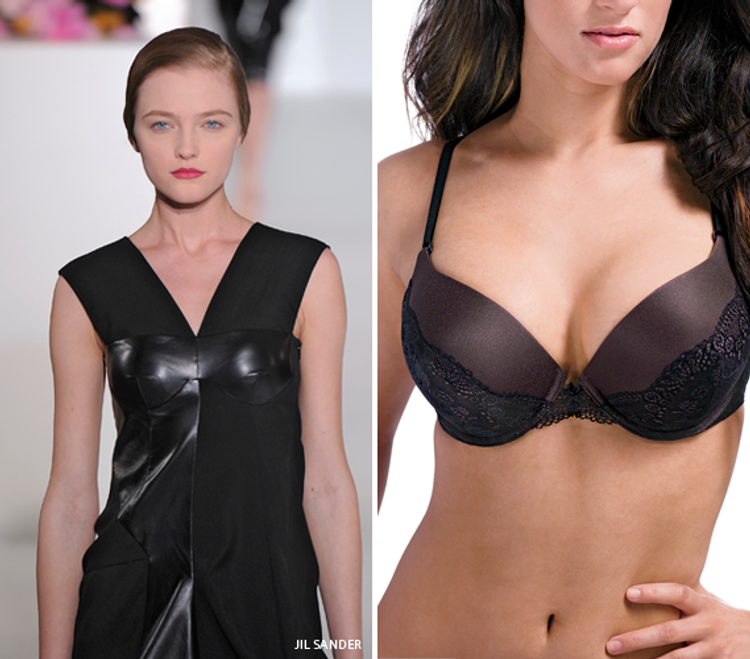 DKNY Super Glam Multi-way Push Up Bra