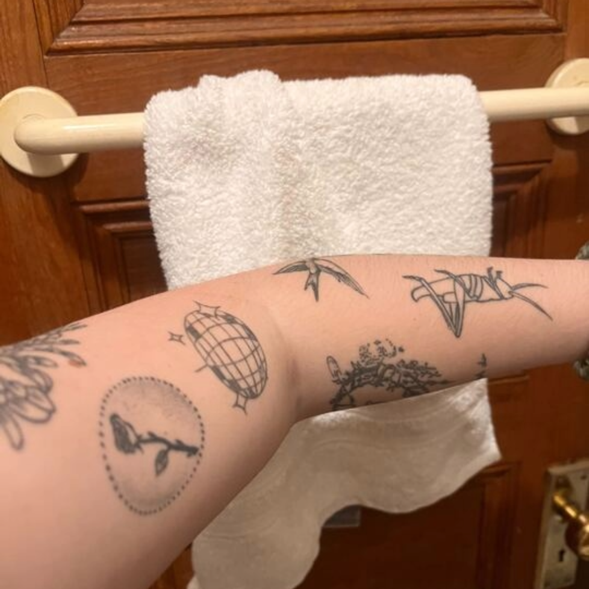 before saltyface on arm