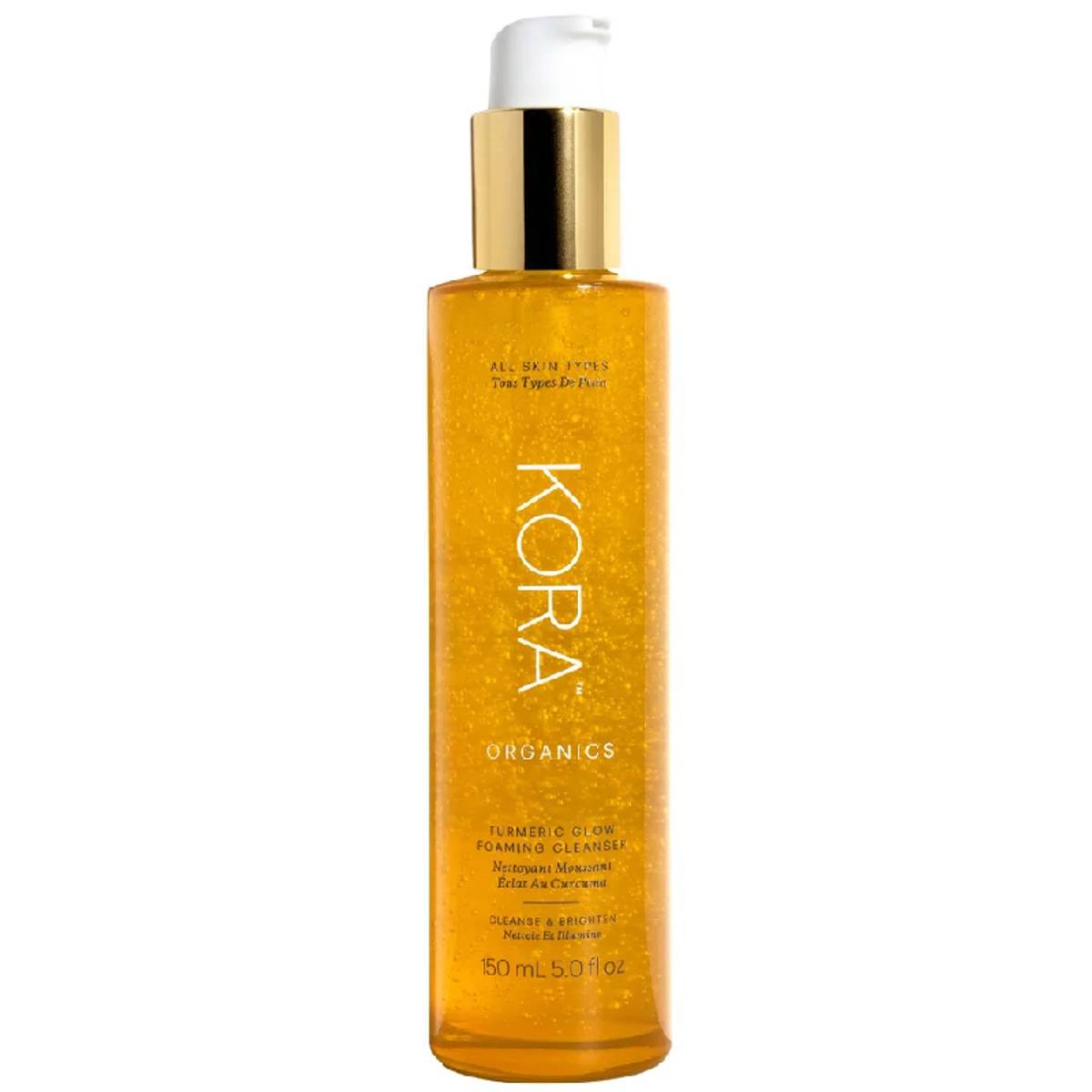 KORA Organics Turmeric Glow Foaming Cleanser