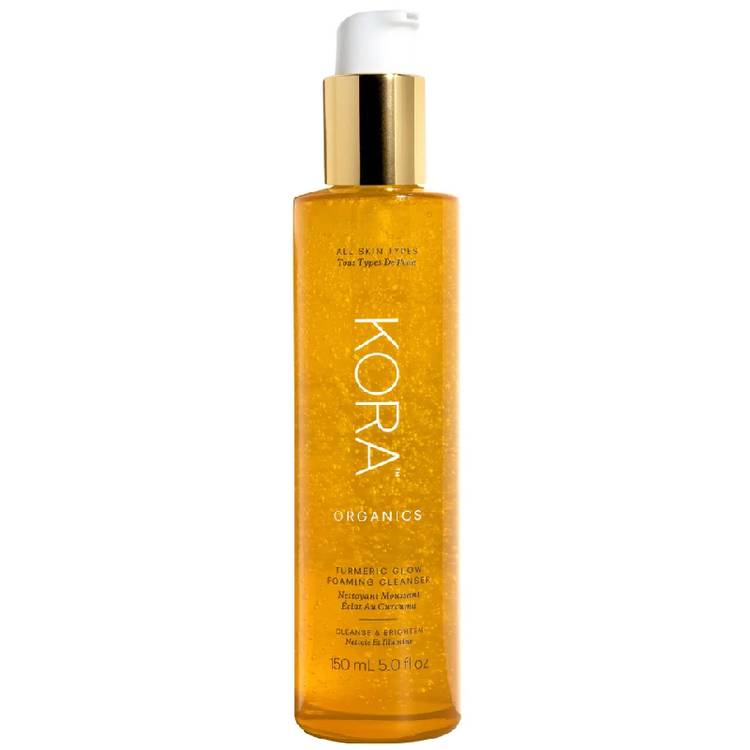 Kora Organics Turmeric Glow Foaming Cleanser ($46)