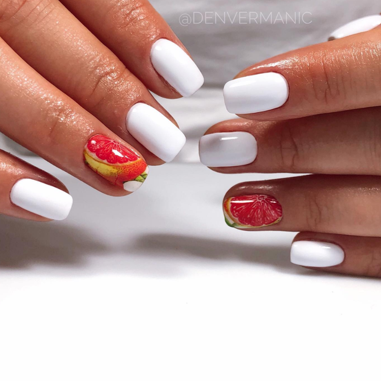 Blood Orange Mani