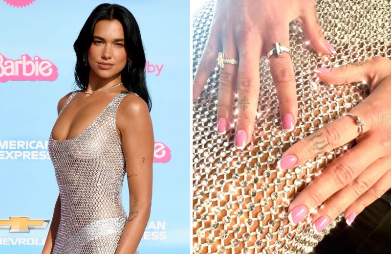 You’re About to See Dua Lipa’s Barbie Nails Everywhere—Here’s How to Get Them