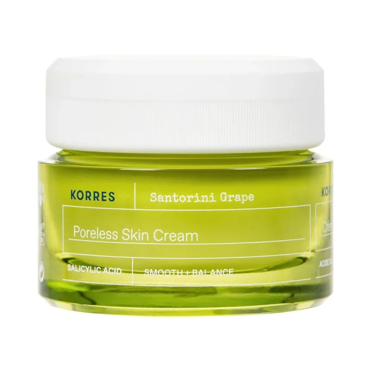 Korres Santorini Grape Poreless Skin Cream ($42)