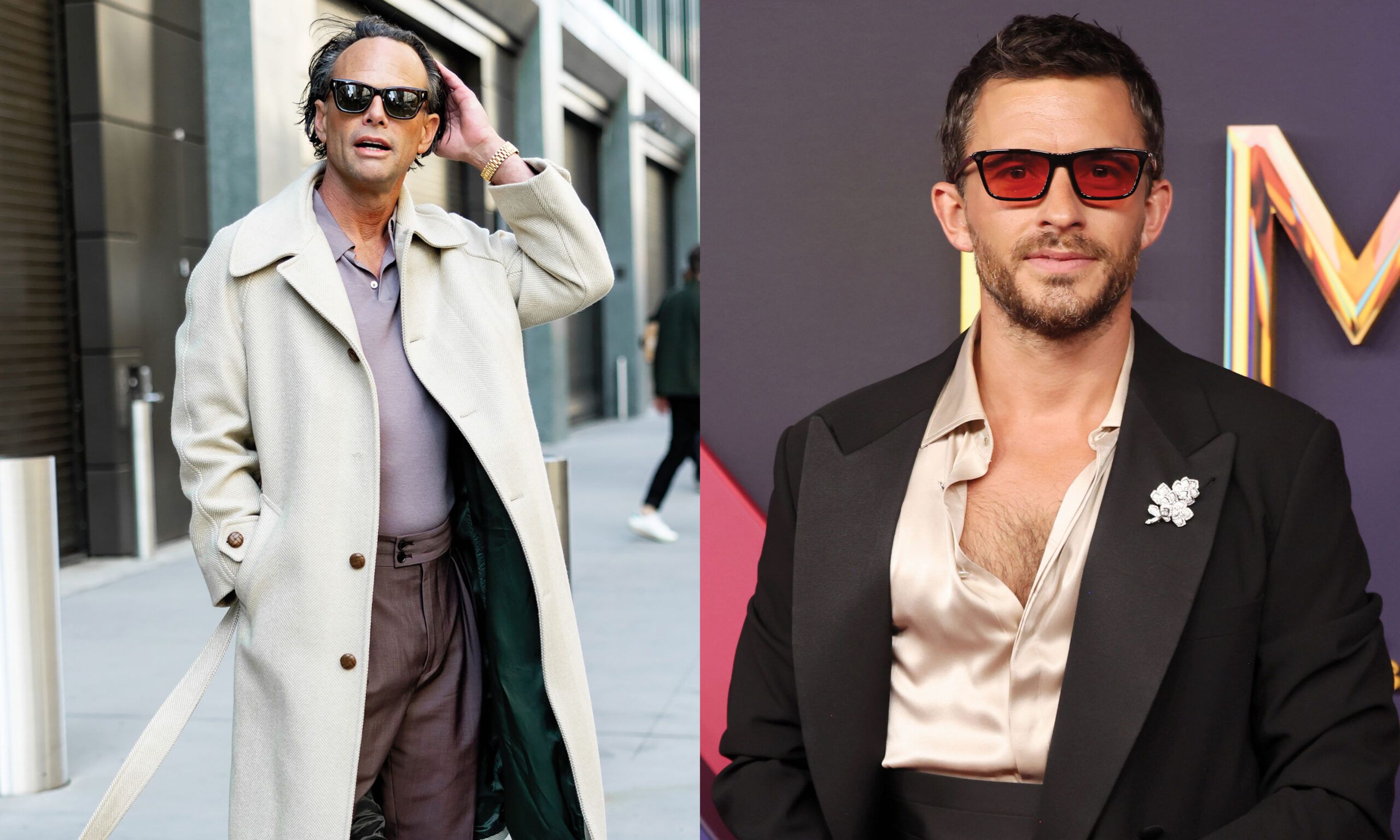 Walton Goggins and Jonathan Bailey