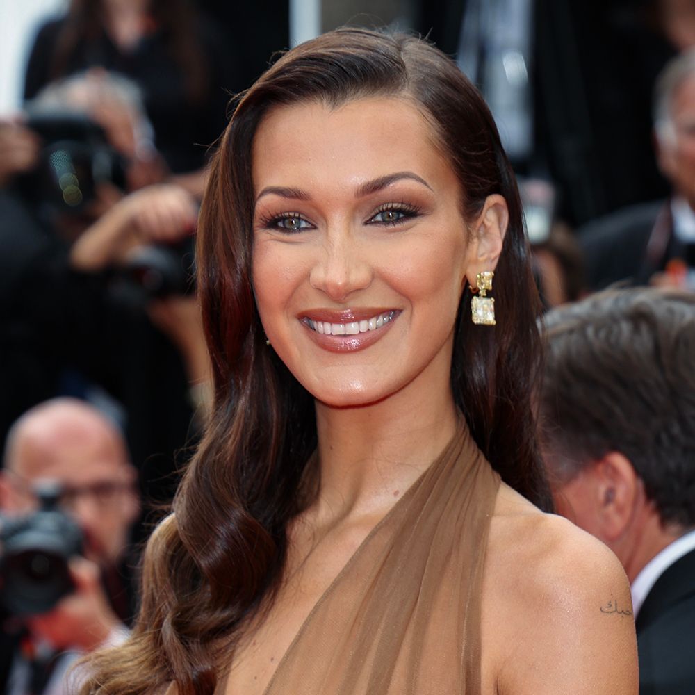 bella hadid oval face