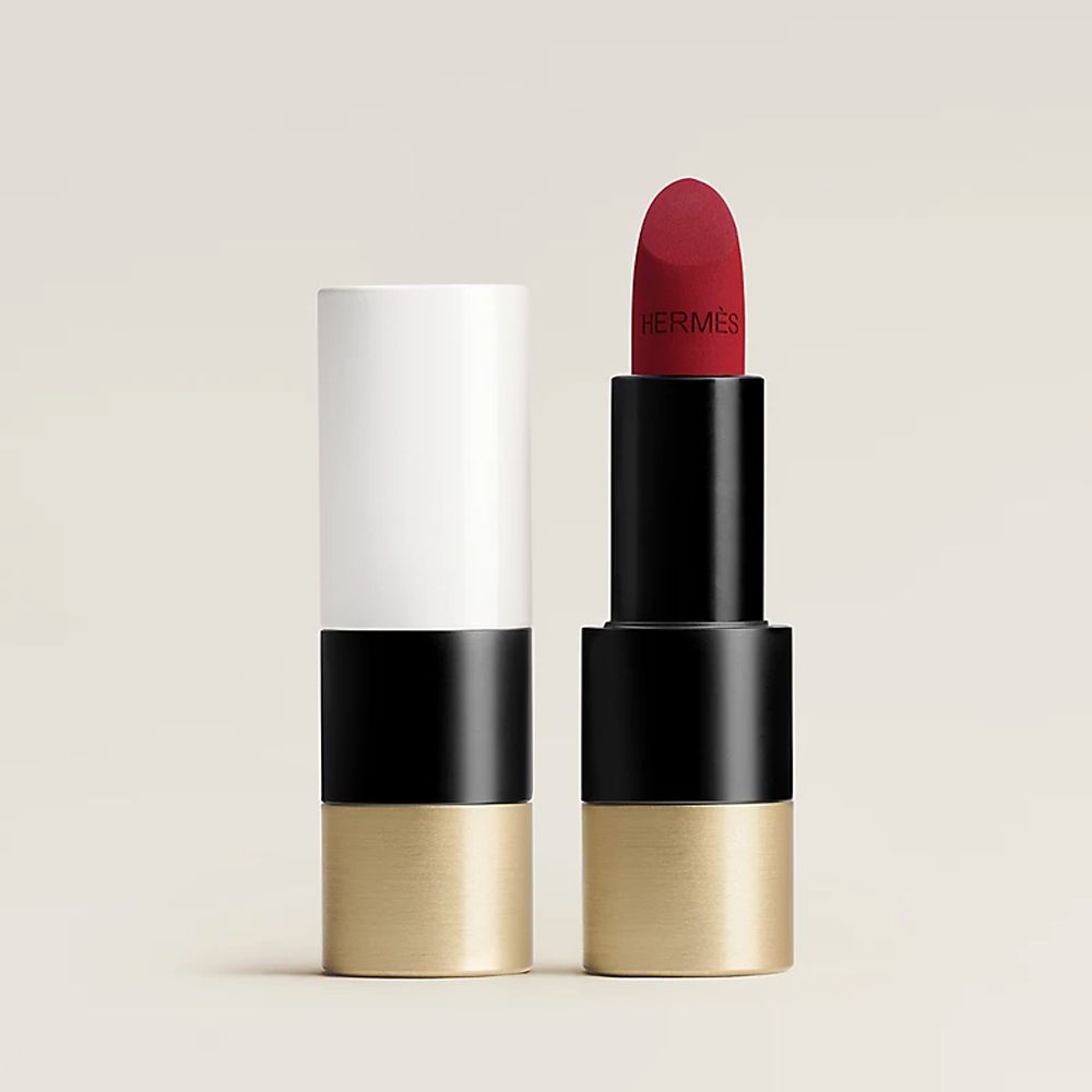 hermes red lipstick
