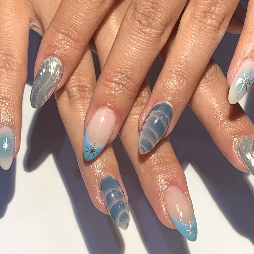 Metallic Blueberry Chai