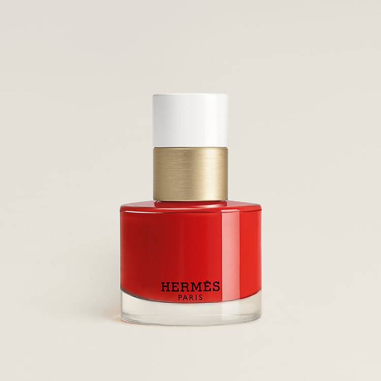 Hermès Nail Polish in Rouge Amazone ($57)