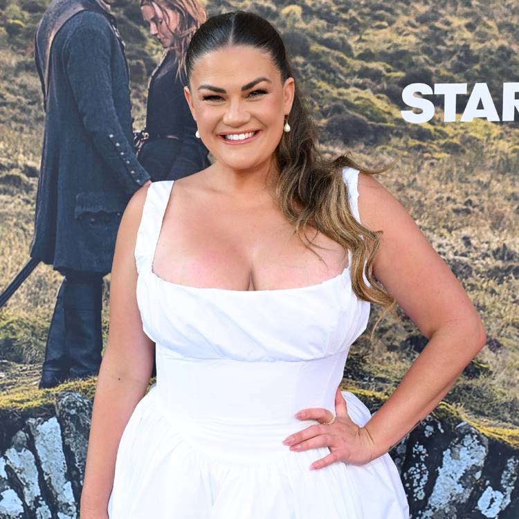 Brittany Cartwright attends the "Outlander: Blood of my Blood" series premiere at the DGA Theater on July 28, 2025 in Los Angeles, California.