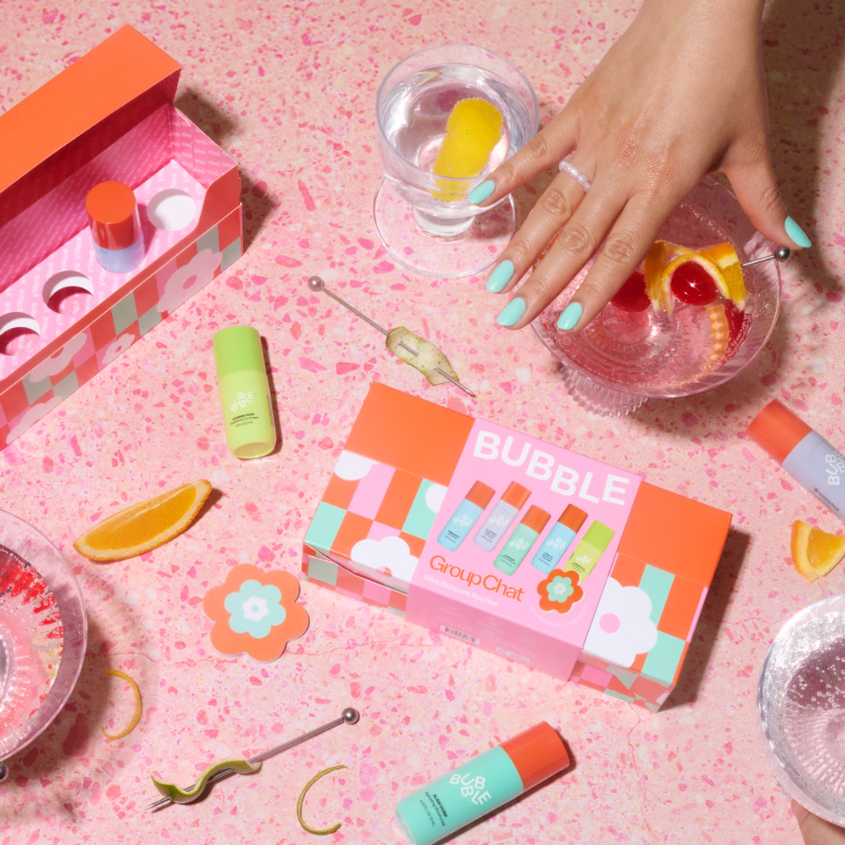 bubble and olive & june collection