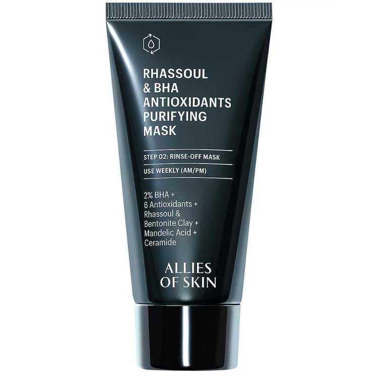Allies of Skin Rhassoul & BHA Antioxidants Purifying Mask ($59)