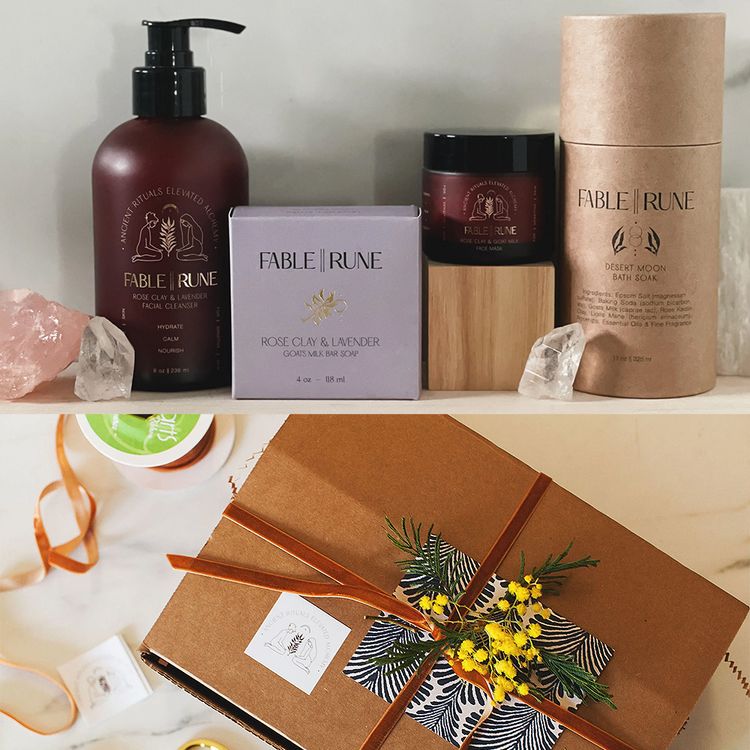 FABLERUNE The Give Pink Gift Box ($145)