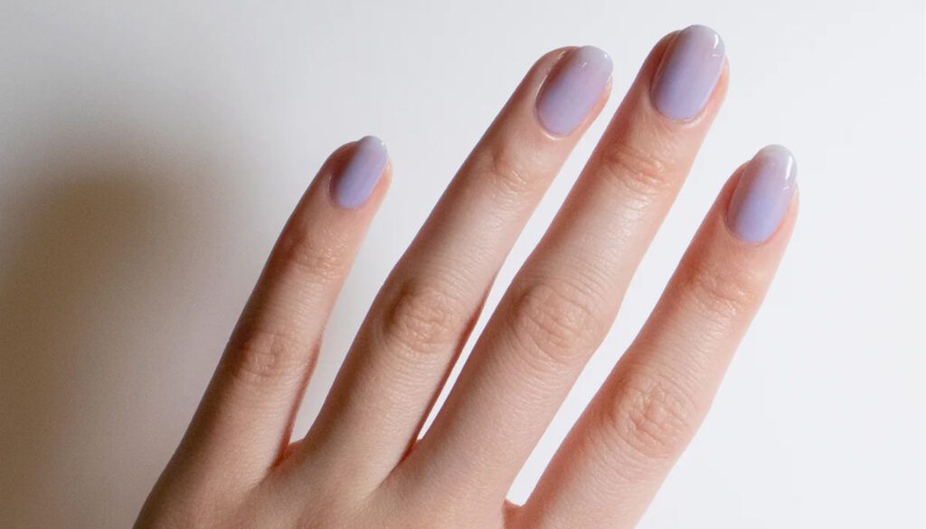 lavender soap nails from jinsoon