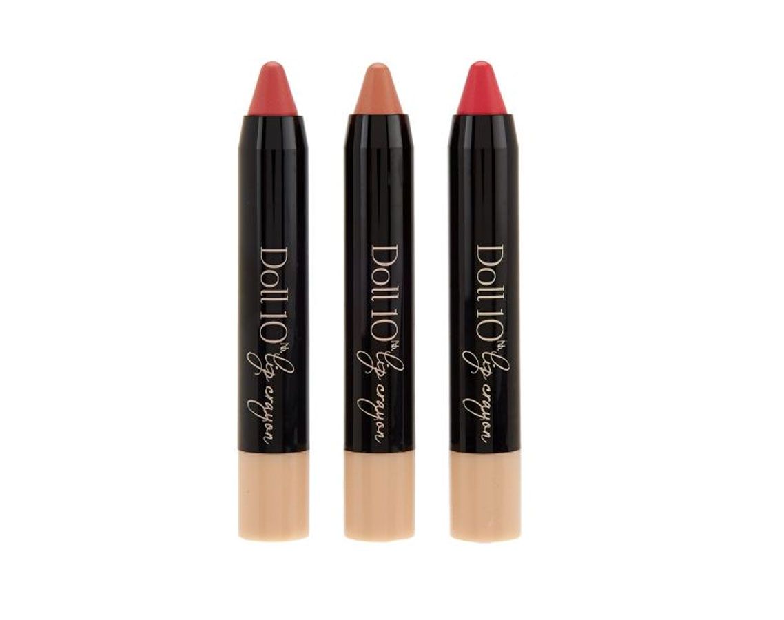 Doll 10 Gel Lip Crayon Trio