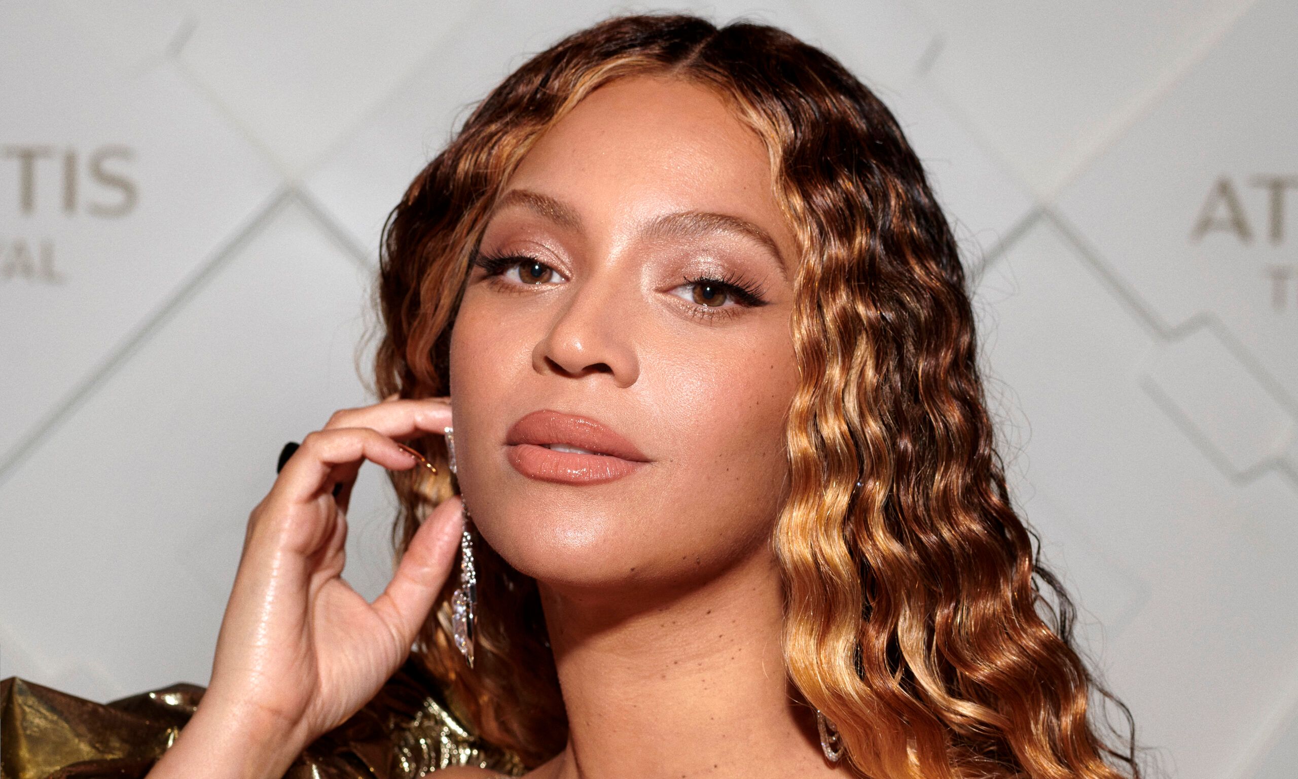 Beyoncé attends the Atlantis The Royal Grand Reveal Weekend, a new ultra-luxury resort on January 21, 2023 in Dubai, United Arab Emirates.