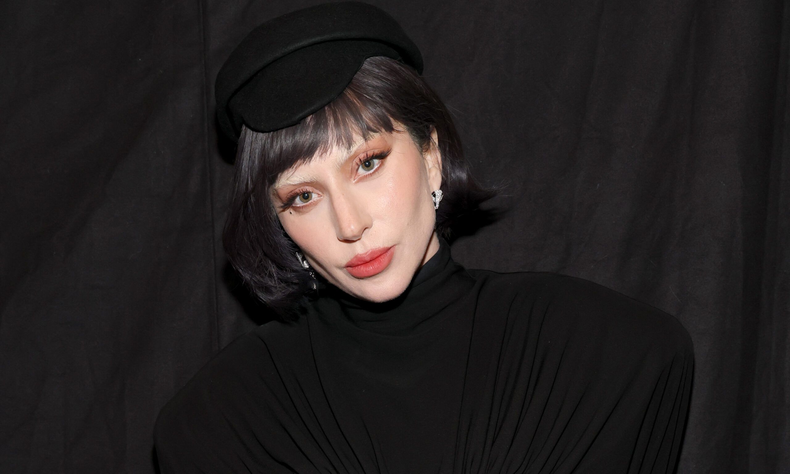 Lady Gaga attends the 2025 iHeartRadio Music Awards at Dolby Theatre in Los Angeles, California on March 17, 2025. Broadcasted live on FOX.