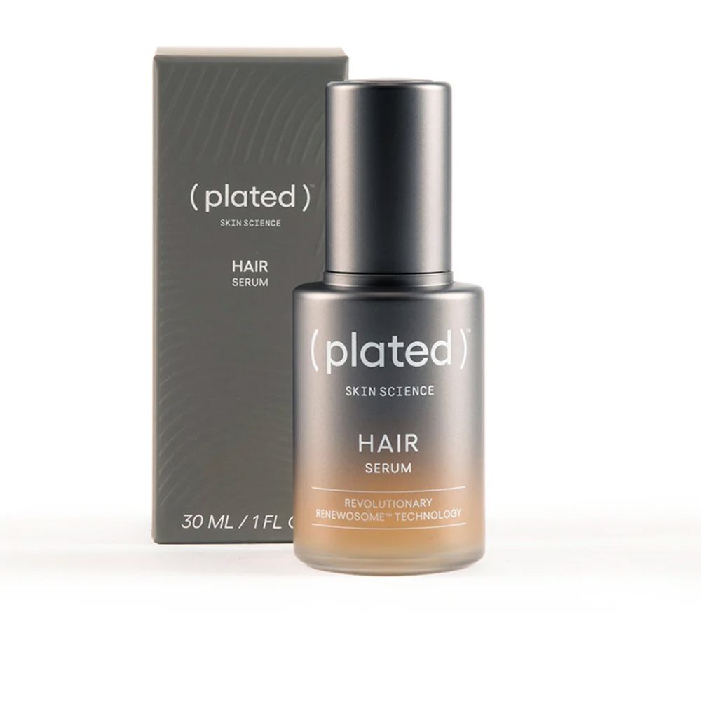 plated hair serum