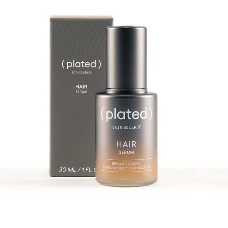 plated hair serum
