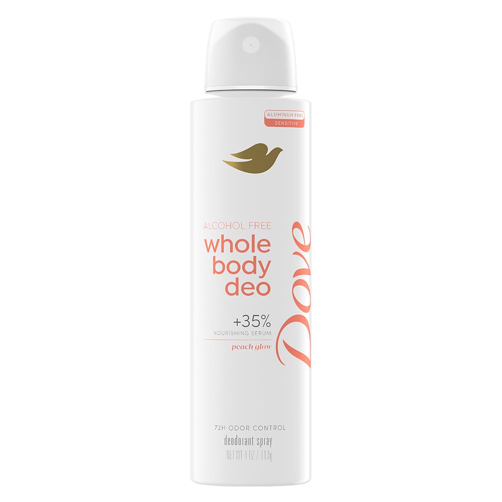 Dove Whole Body Deo Alcohol Free Spray ($12)