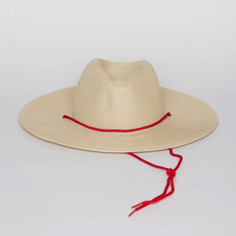 HAT ATTACK POPPY CHINSTRAP SUNHAT