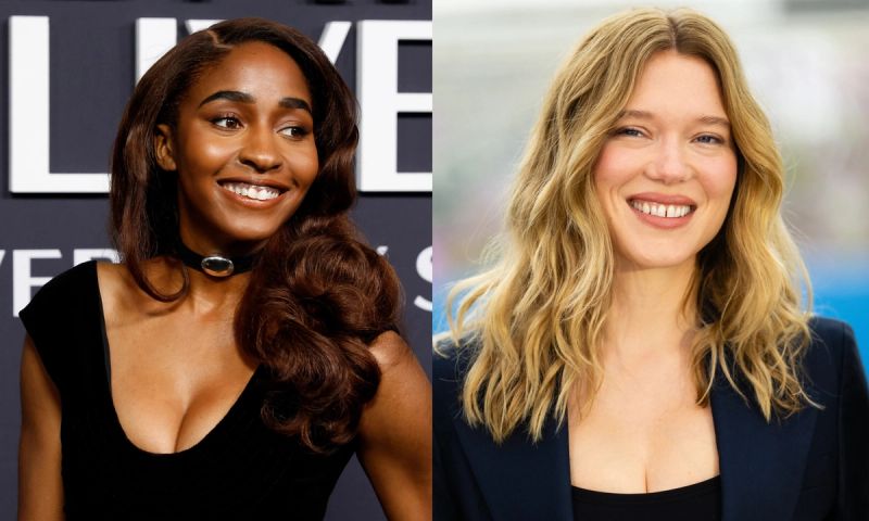 Ayo Edebiri and Lea Seydoux