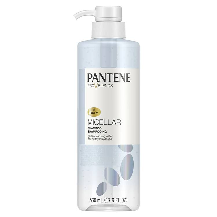 Pantene Micellar Pure & Cleanse Shampoo ($12)