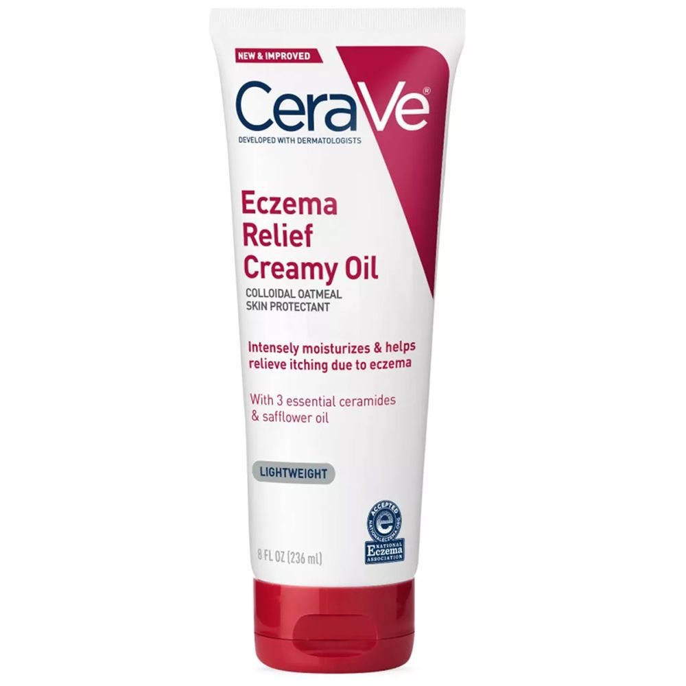 CeraVe Eczema Creamy Body Oil ($18)